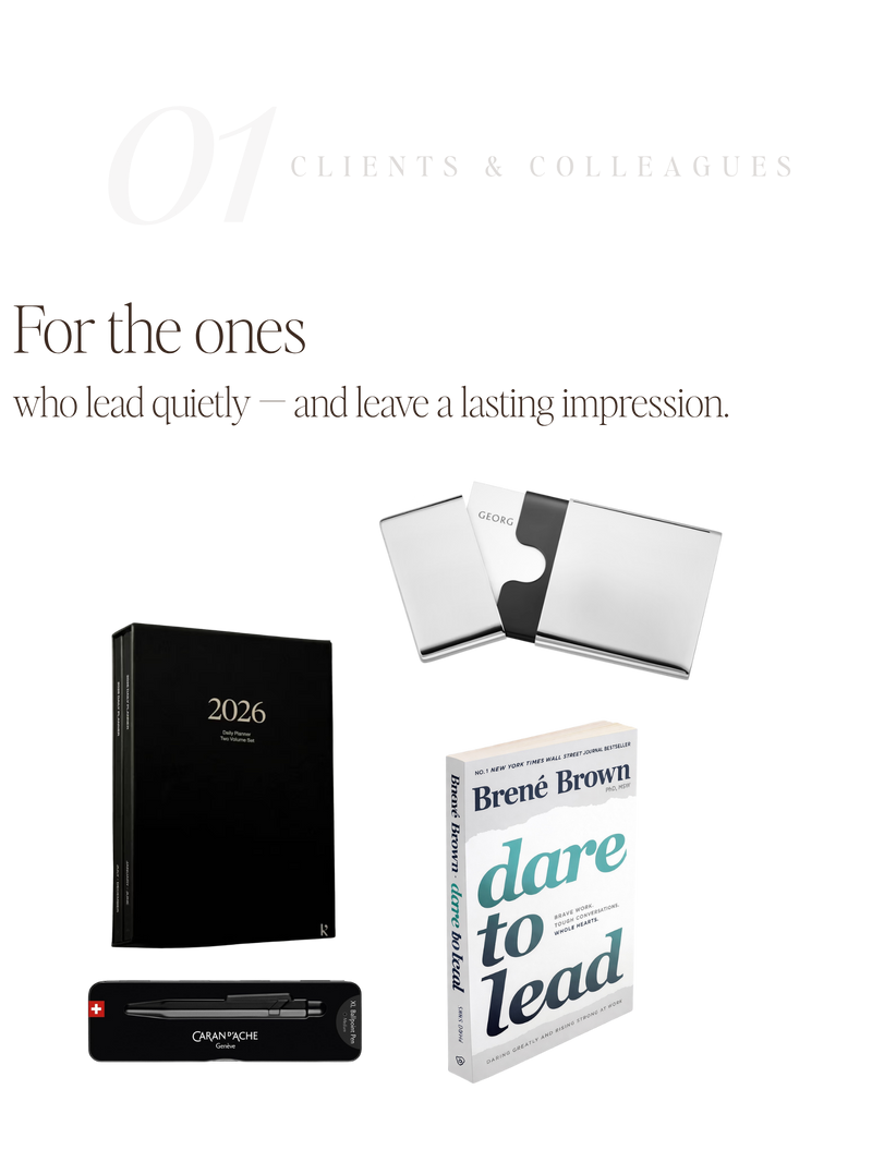 For Clients & Colleagues — No. 01