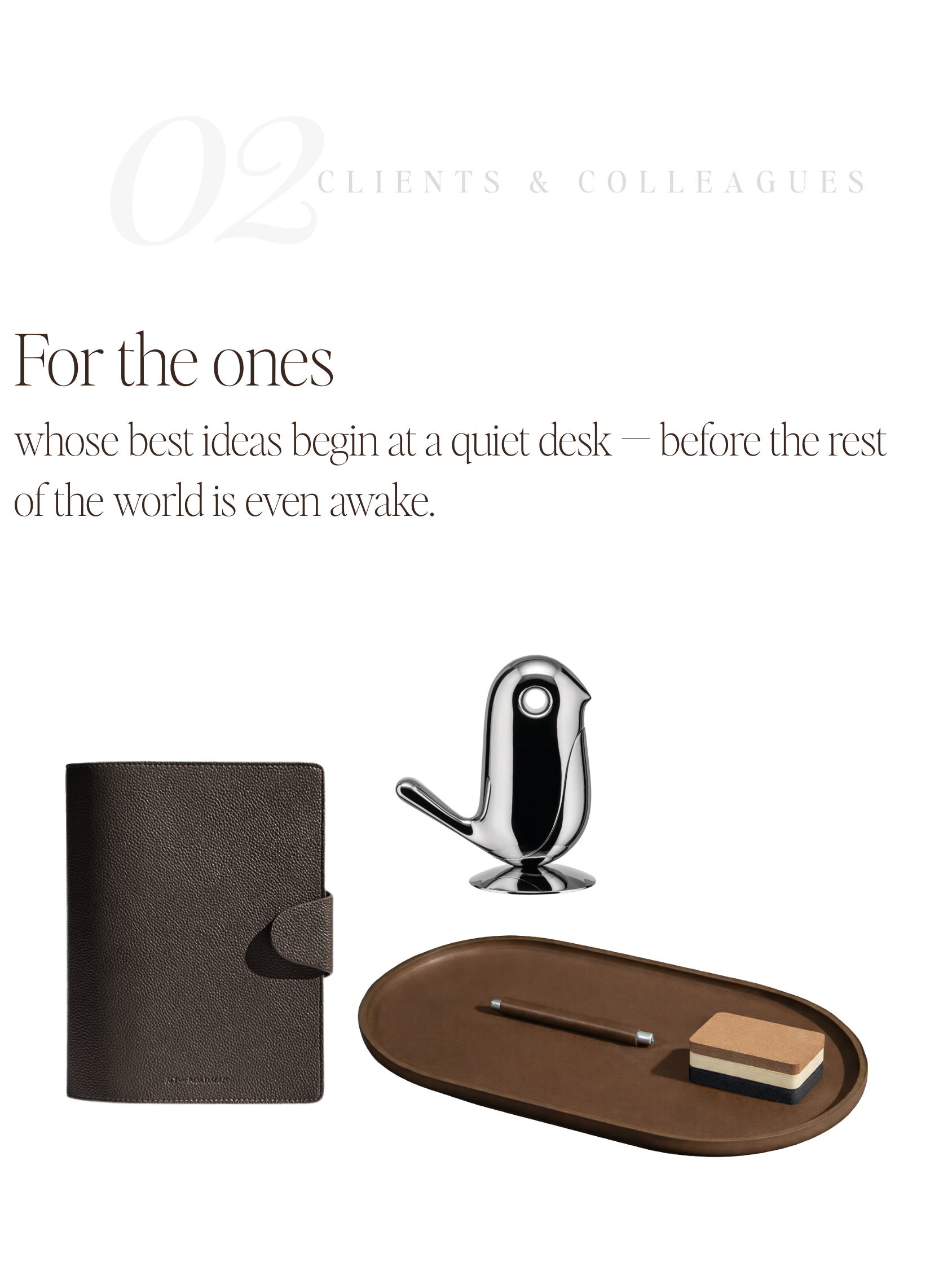 For Clients & Colleagues — No. 02