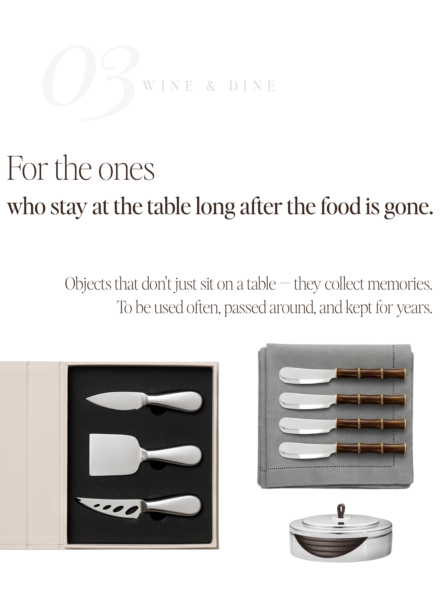 Wine & Dine  — No. 03