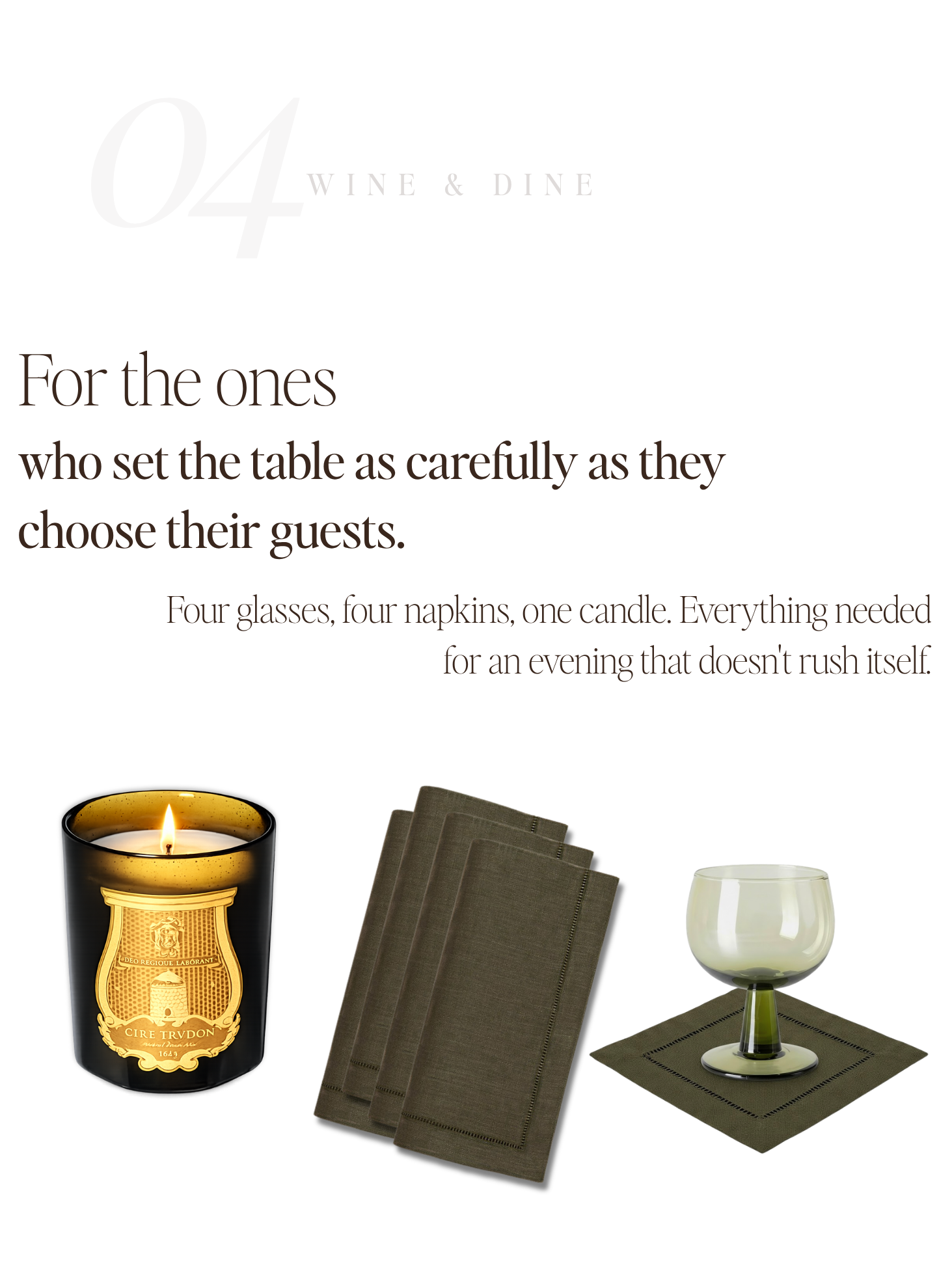 Wine & Dine  — No. 04
