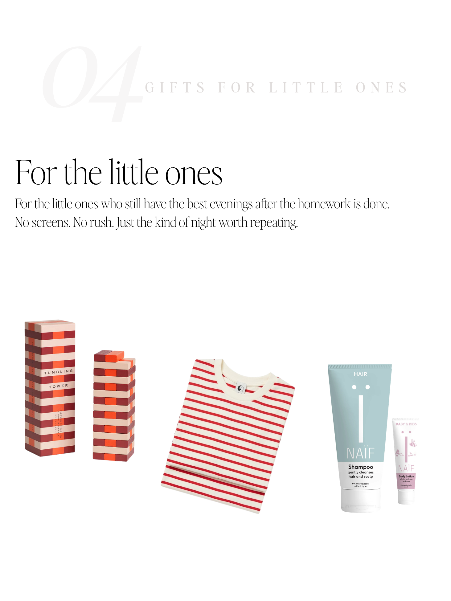 Gifts for Little Ones — No. 04