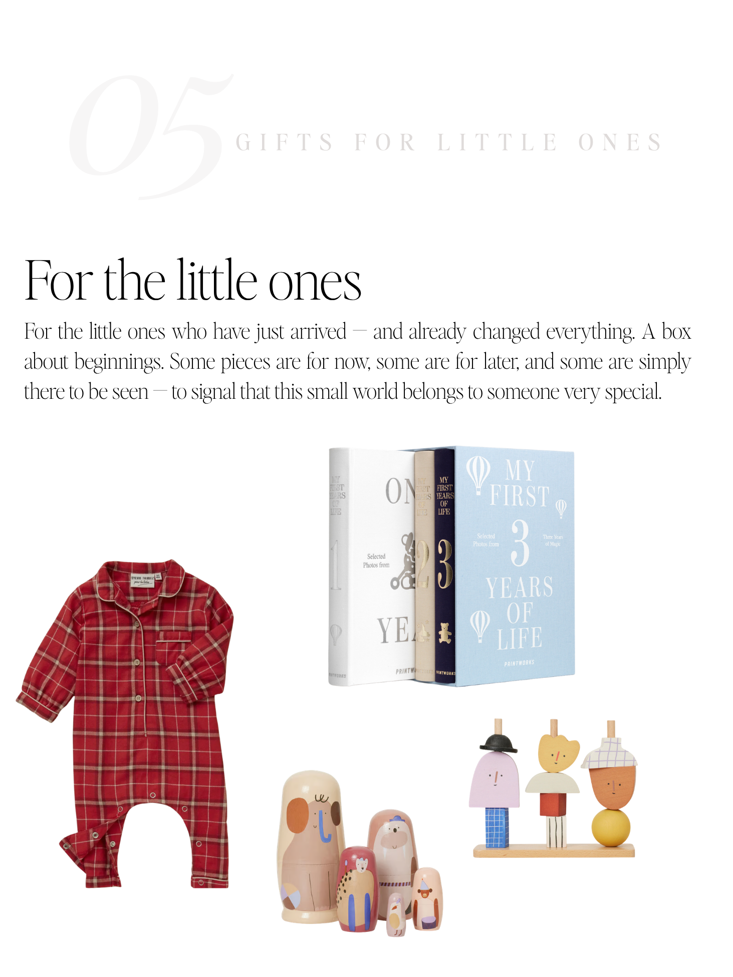 Gifts for Little Ones — No. 05