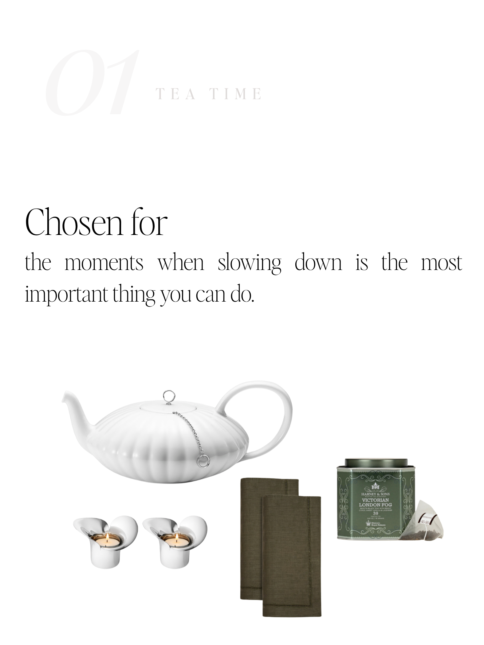 Tea Time — No. 01
