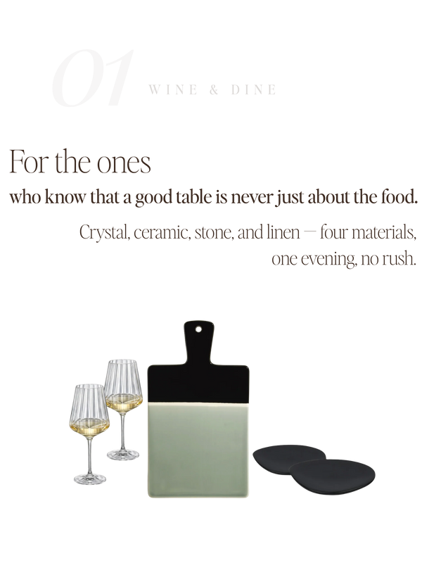 Wine & Dine  — No. 01