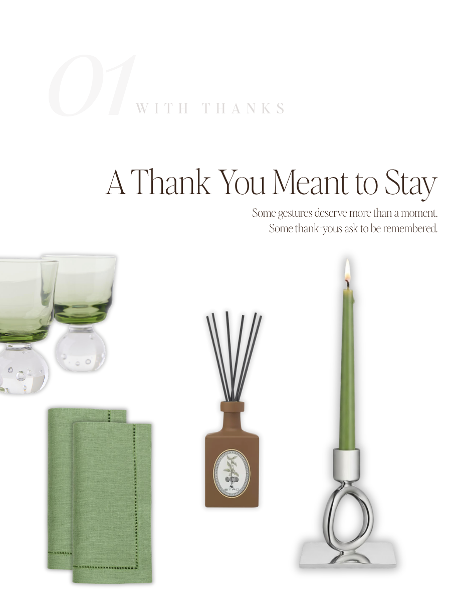 With Thanks — No. 01